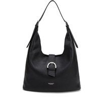 Klassische strukturierte Schultertasche