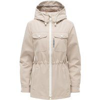 Damen Übergangs-Parkajacke mit Kapuze