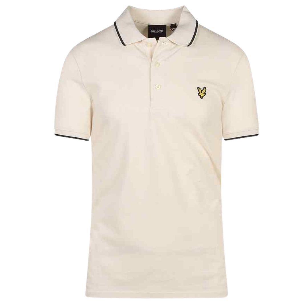 Klassisches Piqué-Poloshirt mit Besatz