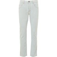 Hellblau gewaschene Slim Fit Jeans