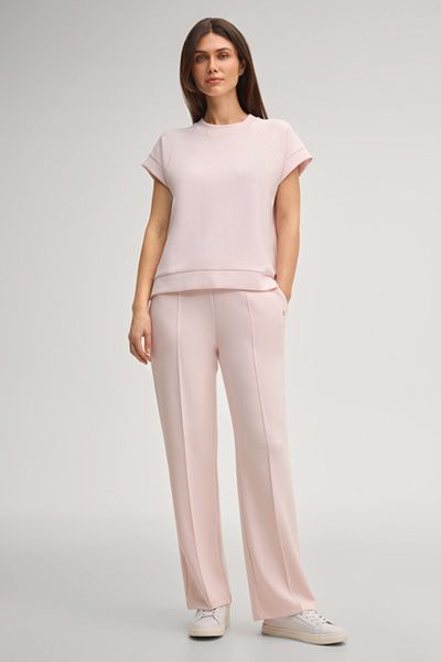 JOOP! Tamea Rosé Kurzarm Sweatshirt mit Raglanärmeln