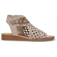 Gewebte Riemen Knöchelmanschette Sandalen