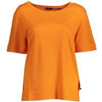 Leinen T-Shirt mit kurzen Ärmeln in lockerer Passform