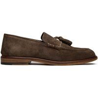 Wildleder Slipper mit Quasten