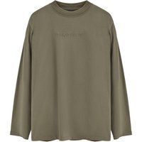 Langärmeliges T-Shirt mit lockerer Passform