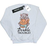 Disney - "The Aristocats Double Trouble" Sweatshirt für Mädchen (Weiß)