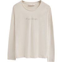 Langärmeliges T-Shirt mit Logo-Verzierung