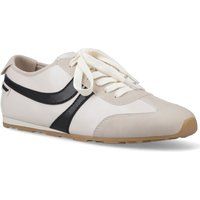 Rocket Dog Destin PU Kombi Polyurethan Damen Sneakers Off White/Schwarz
