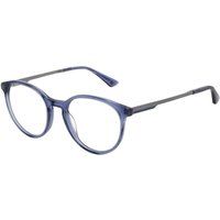Runde Blaue Acetat Brillengestelle