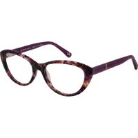 Katzenaugen-Brille mit Muster