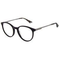 Klassische runde Brille mit Metallbügeln