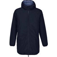 Wendbarer Unisex Parka mit Kapuze und Füllung