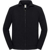 Fruit of the Loom Unisex Erwachsene Iconic Premium Sweat Jacke (Schwarz)