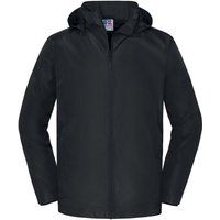 Russell Collection - "Essential" Shelljacke für Herren, Wetterfest (Schwarz)