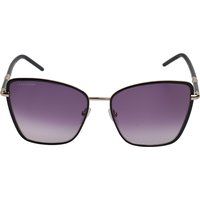 Cateye-Sonnenbrille mit Metallrahmen