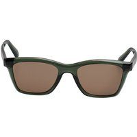 Rechteckige Sonnenbrille mit Acetatrahmen