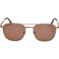 Klassische rechteckige Doppelsteg-Sonnenbrille