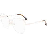 Brille mit Metallrahmen in Schmetterlingsform