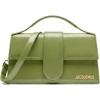Strukturierte Ledertasche mit Tragegriff