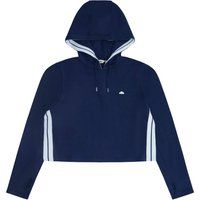 Ellesse - "Neise" Kapuzenpullover für Damen, kurz geschnitten (Marine)