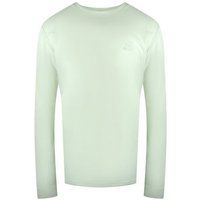 Diesel - T-Shirt für Herren/Damen Unisex, Langärmlig (Weiß)