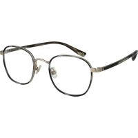 Runde Silber Metallrahmen Brille