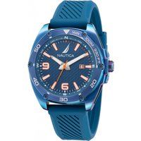 Herrenuhr aus blauem Edelstahl