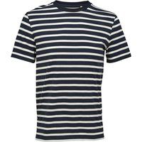 Gestreiftes Unisex-T-Shirt aus Bio-Baumwolle