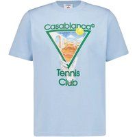 Casablanca Metaphysisches Tennis-Icon T-Shirt