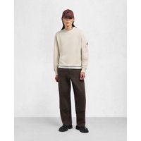 Klassisches Baumwoll-Sweatshirt mit Rundhalsausschnitt