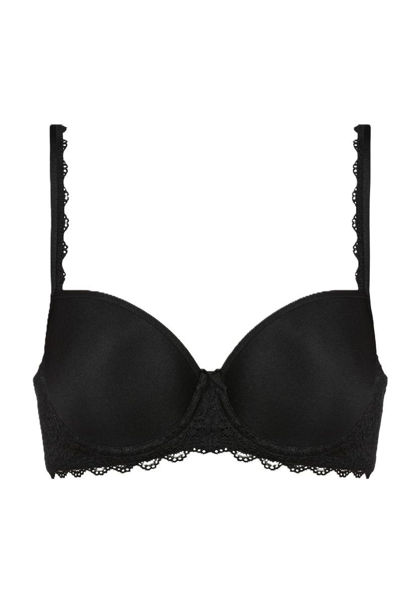 Atmungsaktiver Bügel-BH mit Spitzendetails