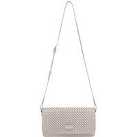 Gewebte Schultertasche aus veganem Leder