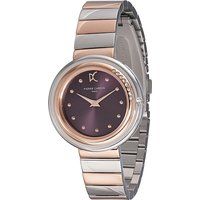 Elegante Zweifarbige Armbanduhr