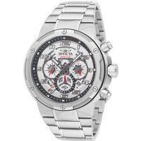 Silberne Edelstahl Chronograph Uhr