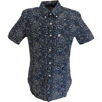 Kurzarmhemd mit Paisley-Muster