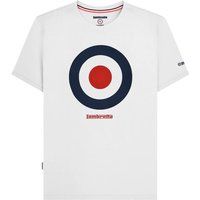 Baumwoll T-Shirt mit Zielscheiben-Grafik