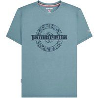 Herren Paisley Zielscheibe Grafik T-Shirt