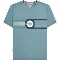 Herren Paisley Zielscheibe Grafik T-Shirt