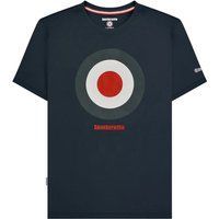 Herren Baumwoll T-Shirt mit Zielscheiben-Print