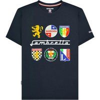 Herren Heritage Logo Grafik T-Shirt