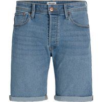 Klassische Jeansshorts mit Umschlag