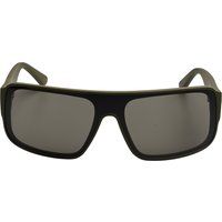 Rechteckige Sonnenbrille mit breitem Rahmen
