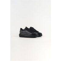 Karl Lagerfeld Kapri Konstellation Leder Damen Sneaker Schwarz/Silber