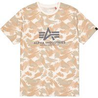 T-Shirt mit Camouflage-Print und Rundhalsausschnitt