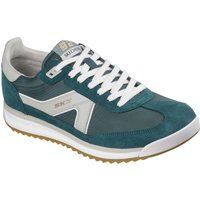Skechers SKX 92 Spective Leder Herren Sneakers Grün/Weiß