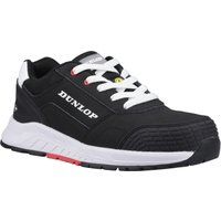 Dunlop Storm Nubuck Herren Sicherheits-Sneaker Schwarz/Weiß/Rot