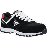 Dunlop Arrow Wildleder Herren Sicherheitsschuhe Schwarz/Rot/Weiß