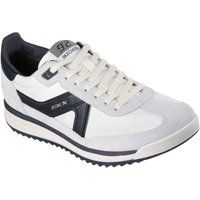 Skechers SKX 92 Spective Leder Herren Weiß/Schwarz Sneaker