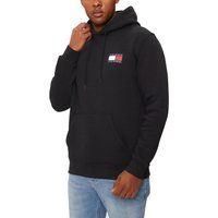 Klassischer Logo-Patch-Pullover-Hoodie