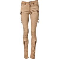 Slim Fit Reißverschluss-Hose